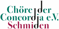 Logo Chöre der Concordia-Transparent